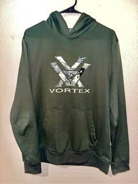 Vortex Dark Green Hoodie